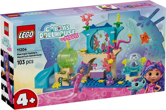Конструктор LEGO Gabby's Dollhouse Акваріумные приключения русалочки Ґабби