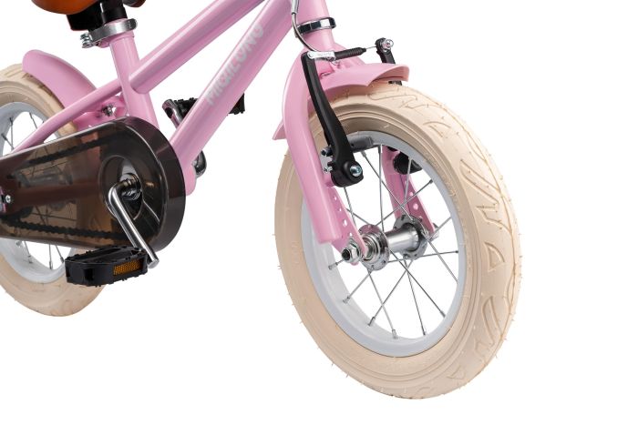 Детский велосипед Miqilong RM 12" розовый