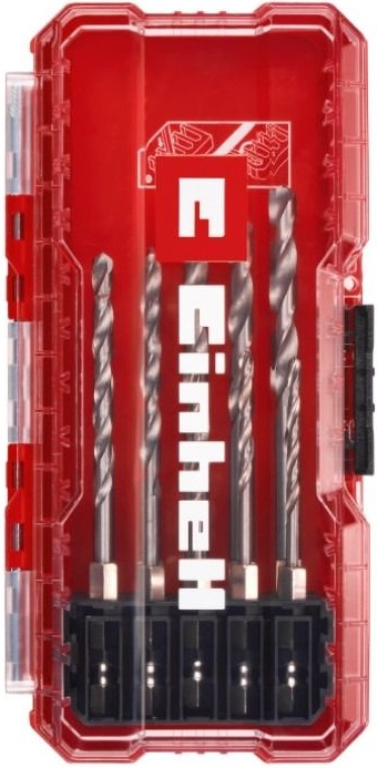 Набор сверл по металлу Einhell HSS, 10 шт, 2-6.5мм, кейс