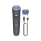 Триммер Philips Series 3000 для бороды и усов, акум., сталь, синий