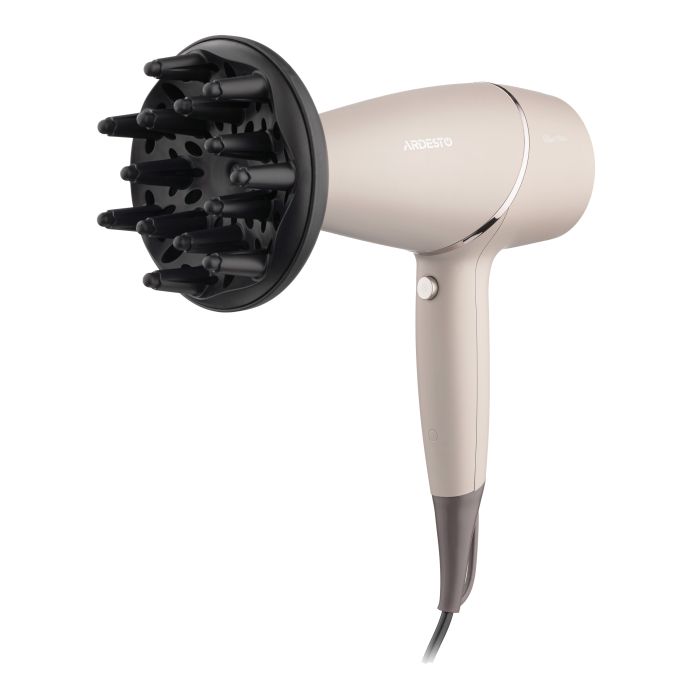Фен Ardesto Pearl Cream , 1750-2100Вт, 3 швидкості, 3 темп.режими, бежевий ARDESTO HD-Y701PERL