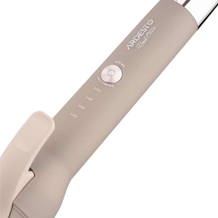 Плойка Ardesto Pearl Cream , 48Вт, >200С, дисплей, кераміка, бежевий ARDESTO HC-Y700PERL