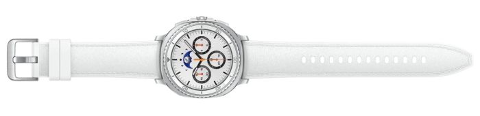 Смарт-годинник Samsung Galaxy Watch 8 Classic 47мм (L500) 1.34", 438x438, sAMOLED, BT 5.3, NFC, 2/64ГБ, білий