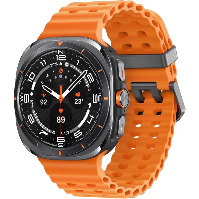 Смарт-годинник Samsung Galaxy Watch Ultra (2025) 47мм e-SIM (L705) 1.5", 480x480, sAMOLED, BT 5.3, NFC, 2/64ГБ, сірий титановий