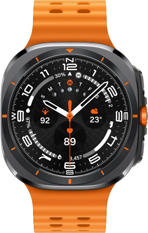 Смарт-часы Samsung Galaxy Watch Ultra (2025) 47мм e-SIM (L705) 1.5", 480x480, sAMOLED, BT 5.3, NFC, 2/64ГБ, серый титановый