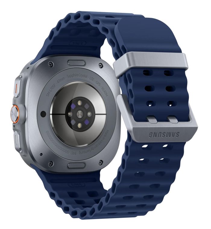 Смарт-годинник Samsung Galaxy Watch Ultra (2025) 47мм e-SIM (L705) 1.5", 480x480, sAMOLED, BT 5.3, NFC, 2/64ГБ, синій титановий