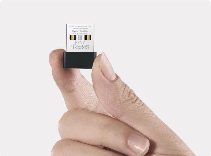 WiFi-адаптер MERCUSYS MA20 AC650, USB