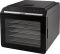 Сушарка для продуктів Gorenje 580Вт, піддонів - 6x1.5см, діаметр - 25см, макс - 75°С, дисплей, пластик+метал, чорний