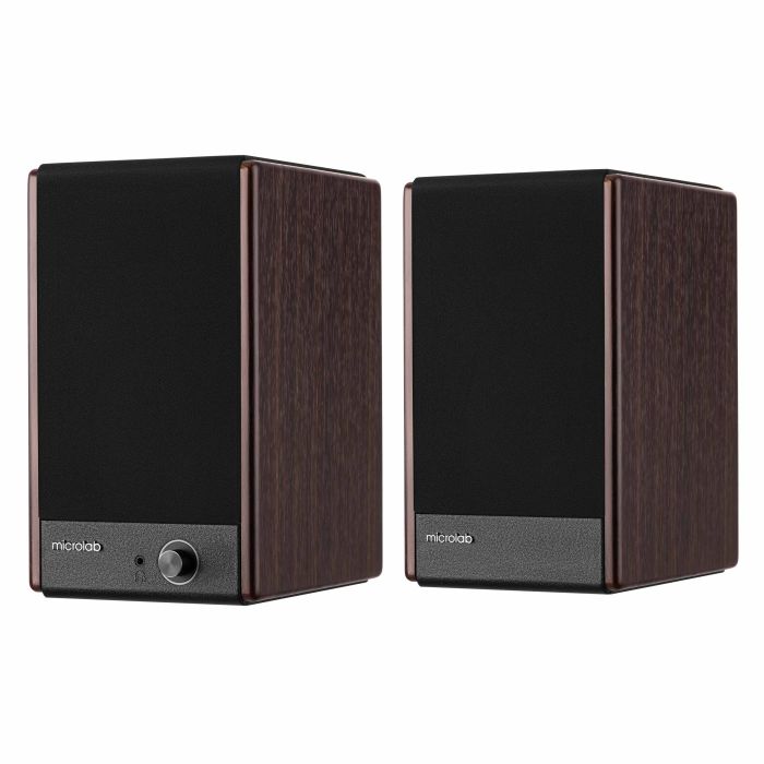 Акустическая система MICROLAB SOLO 3 2.0, 40w, mini-jack/, коричневый