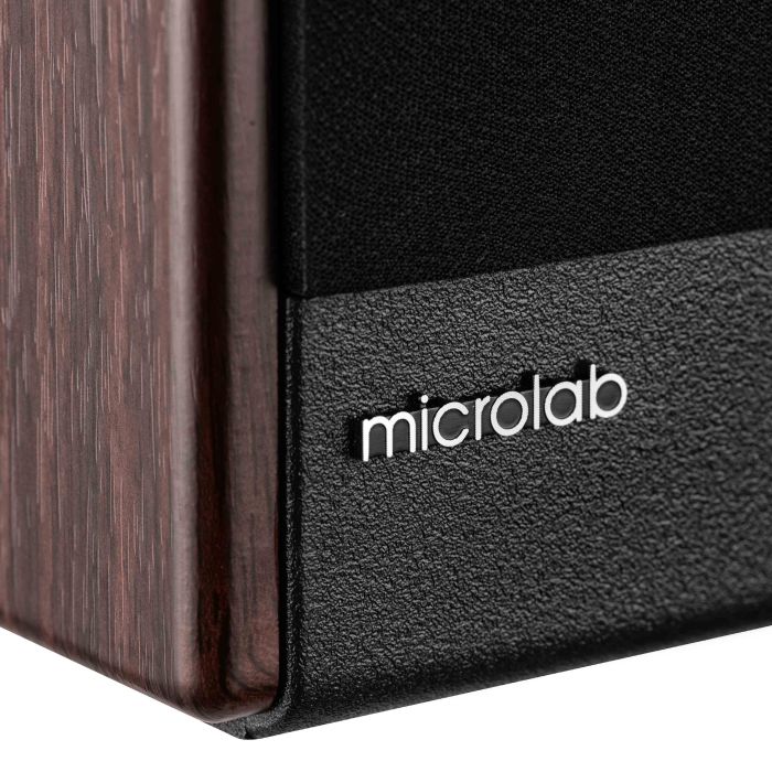 Акустическая система MICROLAB SOLO 5 2.0, 90w, mini-jack/, коричневый