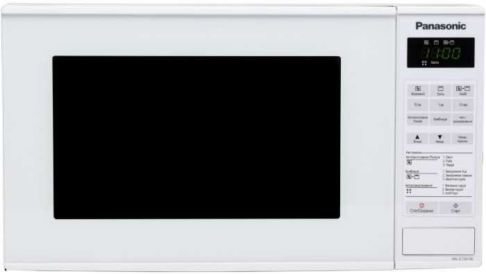 Микроволновая печь Panasonic, 20л, 800Вт, гриль, дисплей, белый