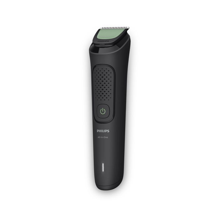 Триммер універсальний Philips All-in-One Trimmer 3000 Series для лица, головы, носа, акум., насадок-7, сталь, черный