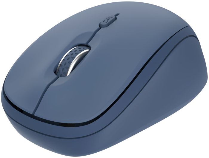 Миша Trust Yvi+ Compact Multi-Device, WL/BT/USB-A, синій