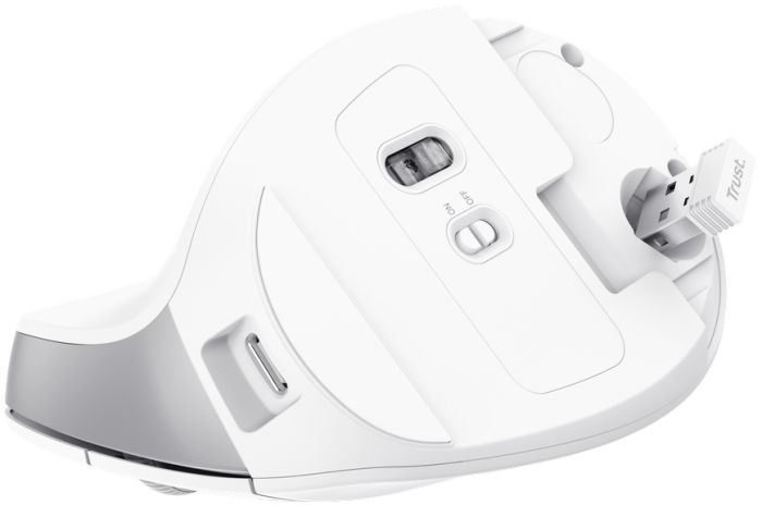 Миша Trust Bayo II Ergonomic, WL, білий