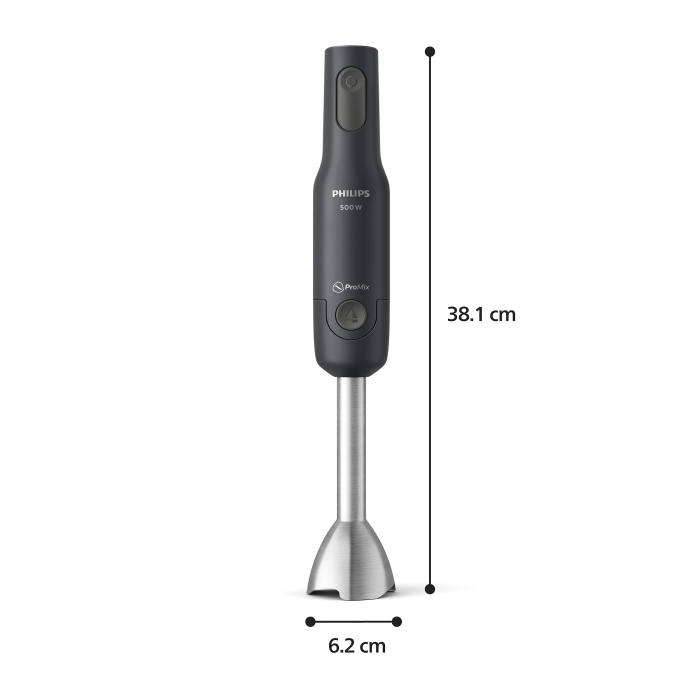 Блендер PHILIPS погружной Series 1000, 500Вт, чаша-500мл, черный