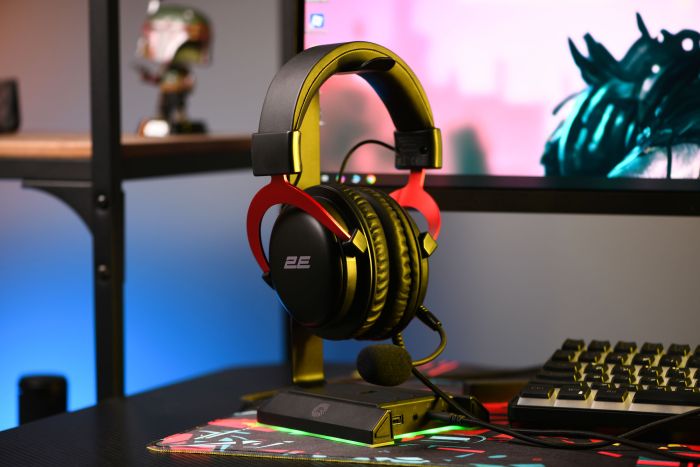 Гарнітура ігрова 2E GAMING HG355, 7.1, mini-jack/dual 3.5мм/USB-A, 1.5/1.5/0.2м, чорний