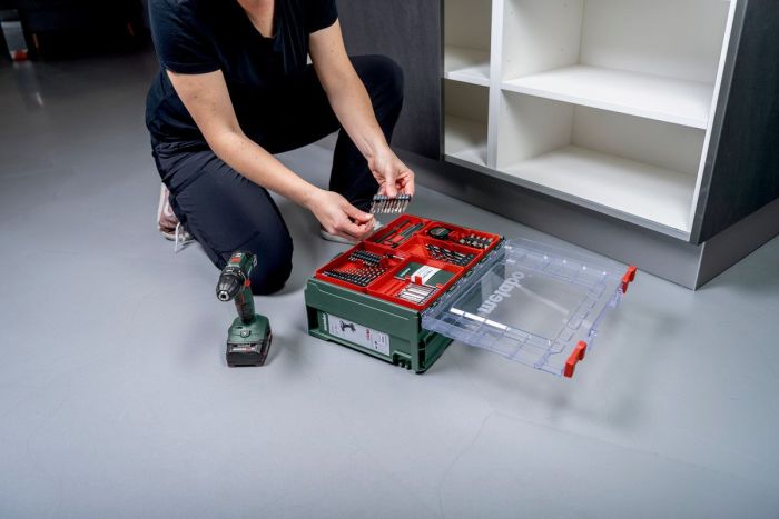 Шурупокрут-дриль акумуляторний Metabo BS 18 Set 18В 2х2А·год 24·48Нм 0-450·0-1600об·хв 1.3кг