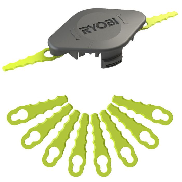 Лезвия для триммера Ryobi RAC155 насадка и 10 лезвий пластик