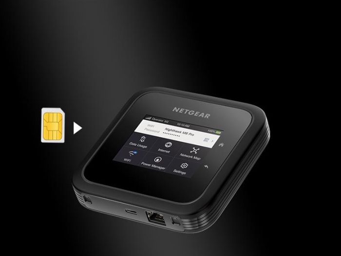 Мобильный маршрутизатор NETGEAR MH3150 Nighthawk M3 AX3600, 5G/4G/LTE, 1xUSB TypeC, 2xTS-9