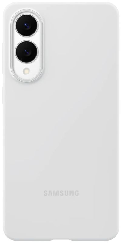 Чохол Samsung для Galaxy S25 Edge (S937), Silicone case, сірий світлий