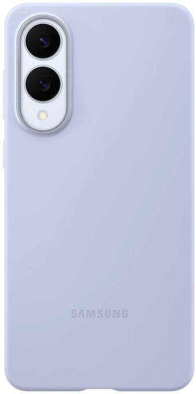 Чехол Samsung для Galaxy S25 Edge (S937), Silicone case, голубой