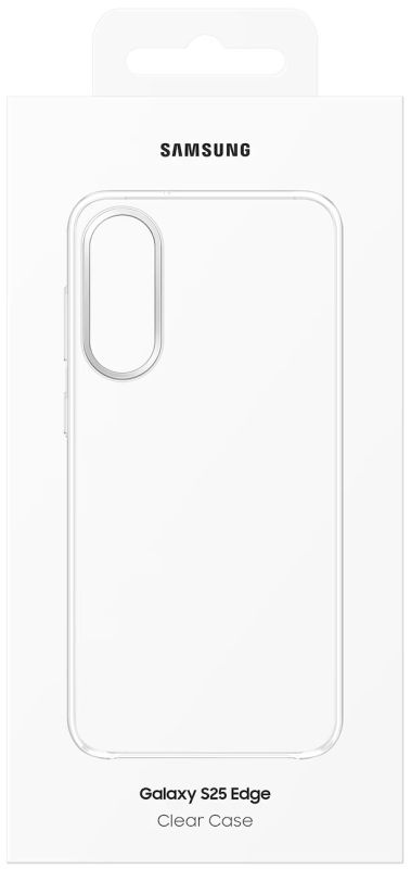 Чехол Samsung для Galaxy S25 Edge (S937), Clear case, прозрачный