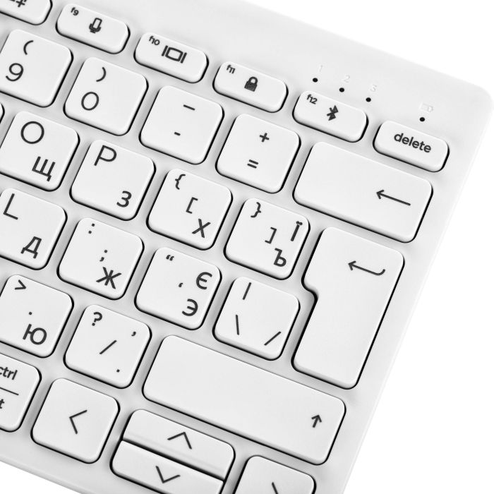 Клавиатура мембранная HP 350 Compact Multi-Device, 78key, BT, EN/UK, белый