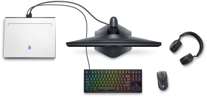 Клавиатура Dell Alienware Tenkeyless Gaming Keyboard - AW420K - Black