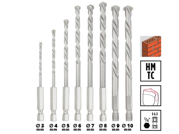 Набор ударных бит и сверл Einhell 95шт XL-Box 1.5кг