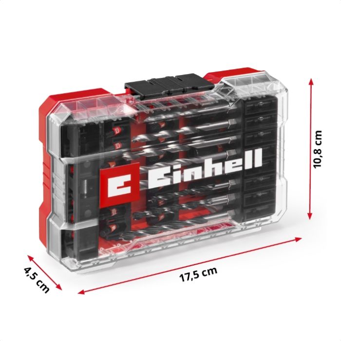Набор ударных бит и сверл Einhell 39шт M-Case 0.66кг