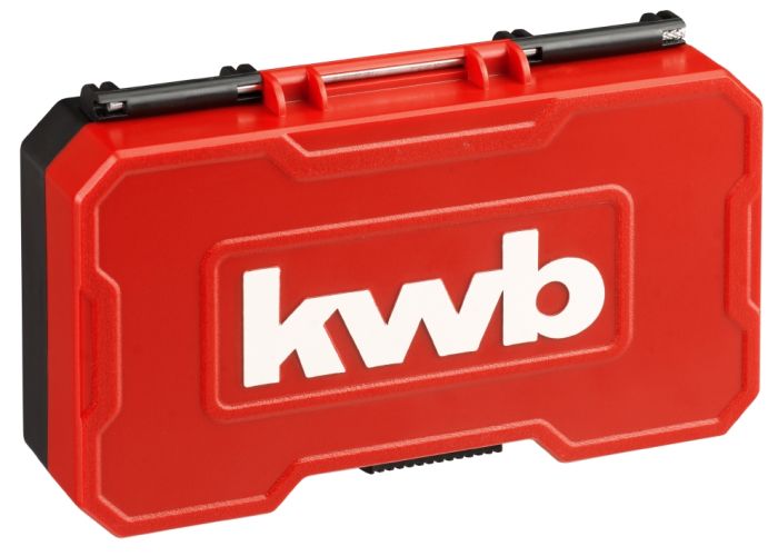 Набір біт і свердл по металу HSS Einhell 39шт L-Box KWB 0.43кг