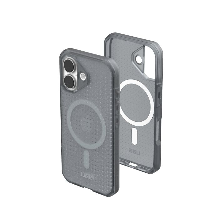 Чохол UAG для iPhone 17, Dot MagSafe, Ash