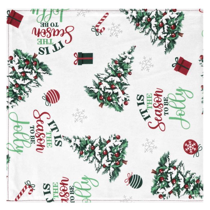 Ранер Ardesto Christmas Tree 33х137см, 100% поліестер, зелений