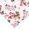 Скатертина Ardesto Christmas Gingerbread 120х140см, 100% поліестер, червоний