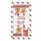 Подарунковий набір рушничків в коробці Ardesto Christmas Gingerbread 38х63см, 2шт, 100% бавовна, червоний