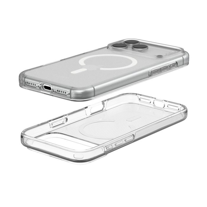 Чехол UAG для iPhone 17 Pro Max, Scout Clear MagSafe, Ice/White