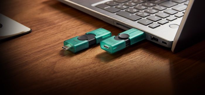 Накопитель Kingston  256GB USB 3.2 Type-A + Type-C DT DuoG2