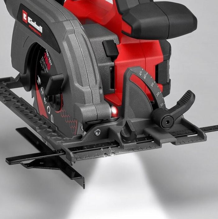 Пила дисковая аккумуляторная Einhell TP-CS 18/165 Li BL-Solo бесщеточная 18В 5000об/мин 165х20мм 2.95кг без АКБ и ЗП