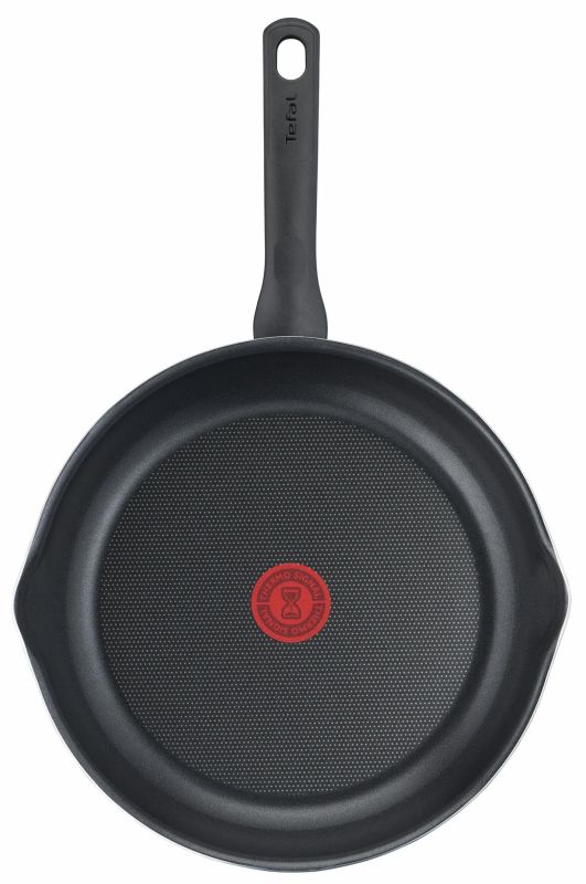 Сковорода с крышкой Tefal Day by Day, 20см, с крышкой, алюминий, бакелит, стекло, черный