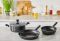 Сковорода с крышкой Tefal Day by Day, 20см, с крышкой, алюминий, бакелит, стекло, черный
