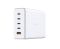 Зарядний пристрій мережевий   240Вт GaN 4хUSB-С, 1xUSB-A, білий D-Link DCF-241