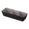 Набор контейнеров ARDESTO Prestigio 4 предмета, 38.5x13.5x9cm/12x12x8.5см, фетр, серый