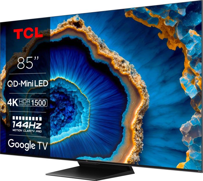 Телевизор 85" TCL MiniLED 4K 144Hz Smart Google TV Titan ONKYO sound