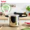 Скороварка Tefal Secure Trendy, 6л, с паровой корзинкой, нержавеющая сталь, пластик