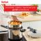 Скороварка Tefal Secure Trendy, 6л, с паровой корзинкой, нержавеющая сталь, пластик