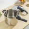 Скороварка Tefal Secure Trendy, 6л, с паровой корзинкой, нержавеющая сталь, пластик