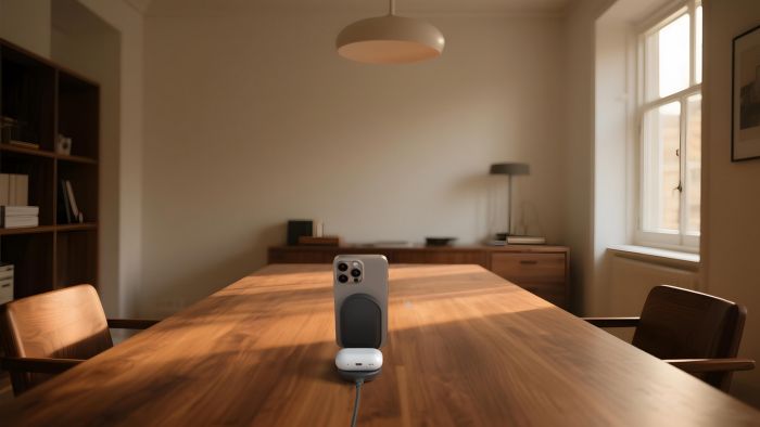 Зарядний пристрій бездротовий Belkin UltraCharge 2-in-1 Foldable Magnetic Charging 25Вт, чорний