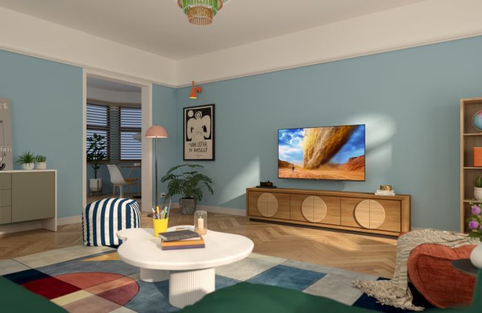 Телевизор 55" Philips QLED 4K 60Hz Smart Titan OS Black