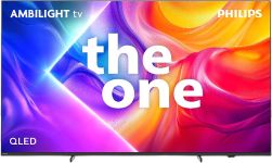 Телевизор 75" Philips QLED 4K 144Hz Smart Titan OS Black Ambilight
