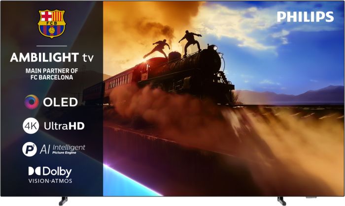 Телевізор 48" Philips OLED 4K 120Hz Smart Titan OS Black Ambilight
